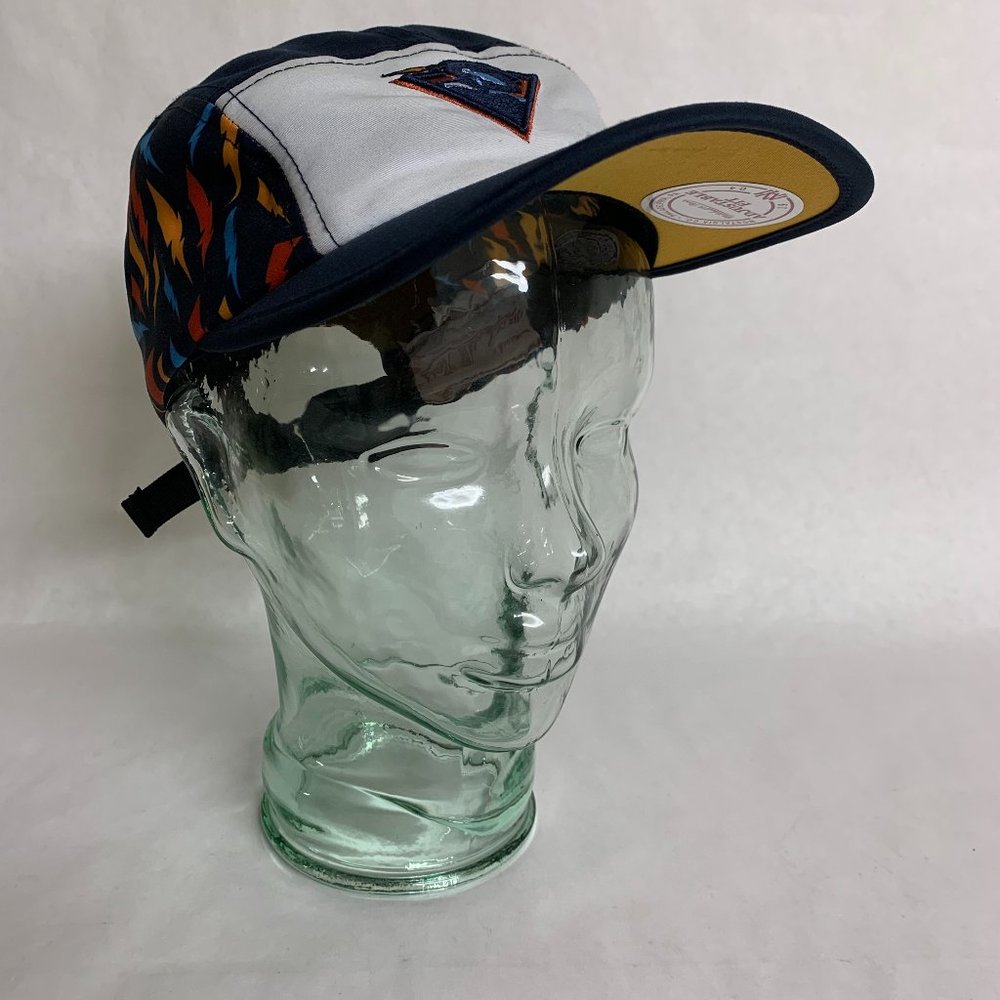 Warriors 5-panel hat, Mitchell & Ness, adjustable back